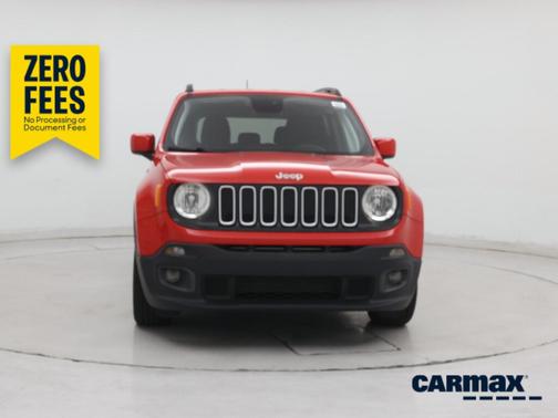 Red 2018 Jeep Renegade Latitude