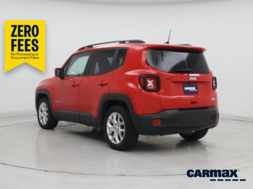 Red 2018 Jeep Renegade Latitude