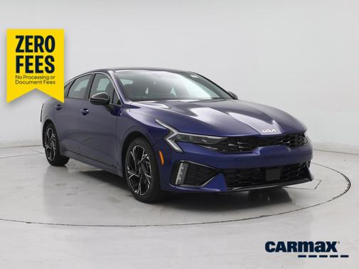 Blue 2025 Kia K5 GT-Line