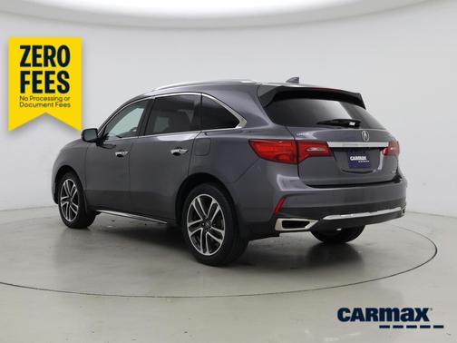 Gray 2017 Acura MDX Advance