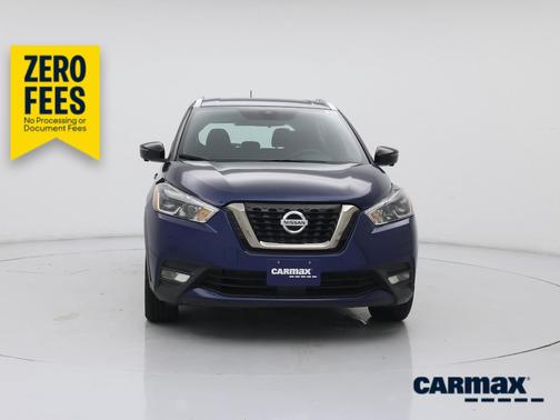 Blue 2020 Nissan Kicks SR