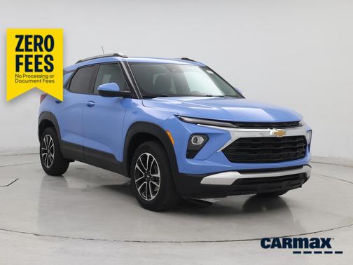 Blue 2024 Chevrolet Trailblazer LT