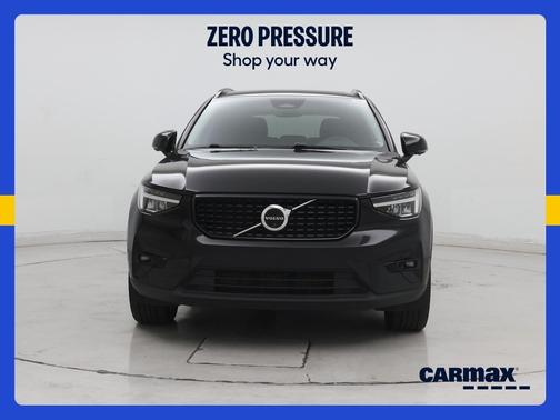 Black 2023 Volvo XC40 B4 Ultimate Dark Theme
