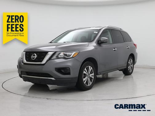 Blue 2020 Nissan Pathfinder S