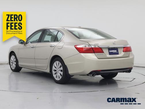 Tan 2014 Honda Accord EX-L