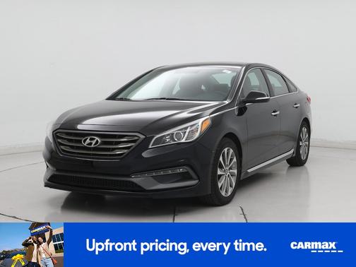 Black 2016 Hyundai SONATA Sport