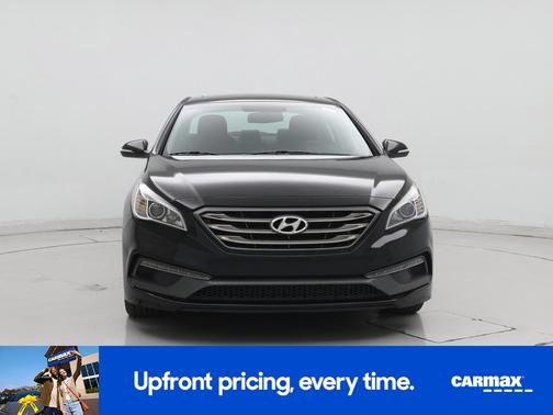 Black 2016 Hyundai SONATA Sport