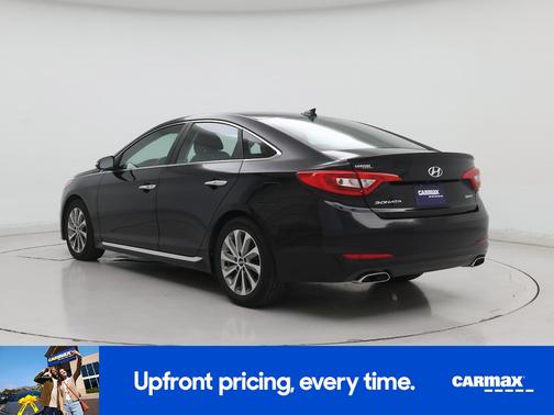 Black 2016 Hyundai SONATA Sport