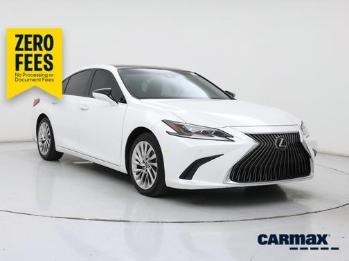 White 2021 Lexus ES 350 Luxury