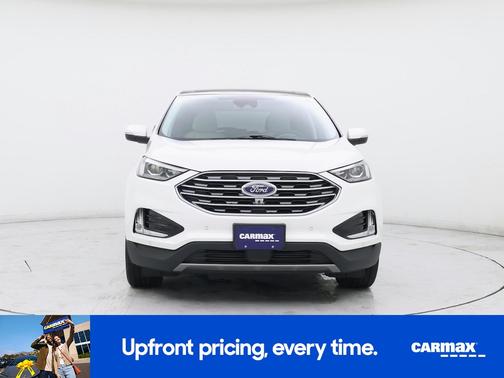 White 2020 Ford Edge Titanium