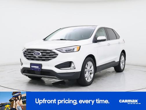 White 2020 Ford Edge Titanium