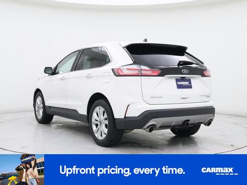 White 2020 Ford Edge Titanium