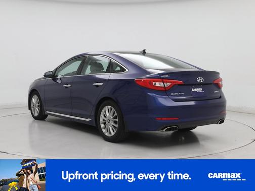 Blue 2015 Hyundai SONATA Limited