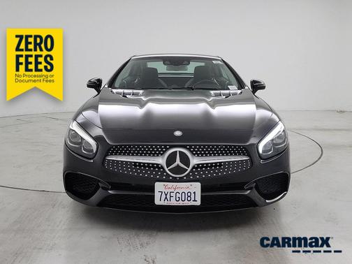 Black 2017 Mercedes-Benz SL 550