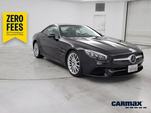 Black 2017 Mercedes-Benz SL 550