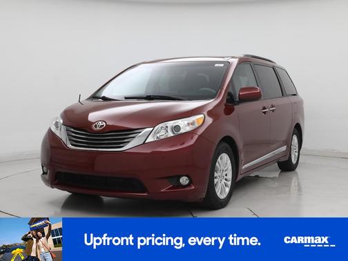 Red 2014 Toyota Sienna XLE