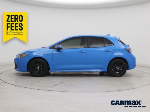 Blue 2020 Toyota Corolla Hatchback SE