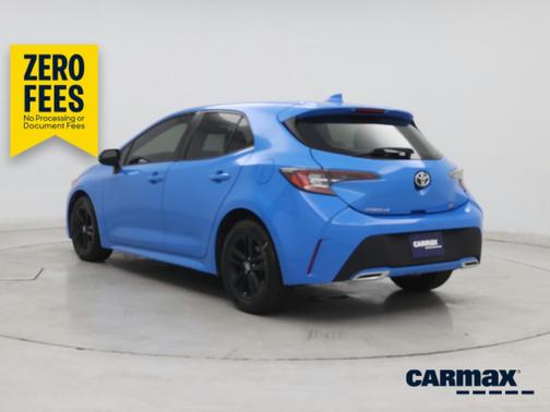 Blue 2020 Toyota Corolla Hatchback SE