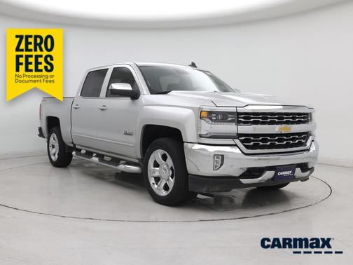 Silver 2017 Chevrolet Silverado 1500 LTZ