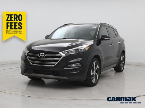 Black 2016 Hyundai TUCSON Limited