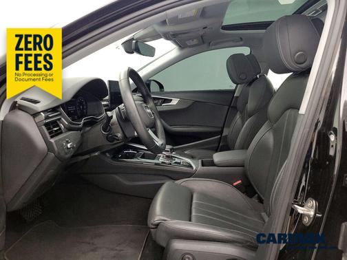 Black 2022 Audi A4 Premium Plus