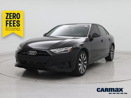 Black 2022 Audi A4 Premium Plus