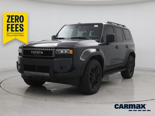Black 2025 Toyota Land Cruiser