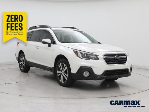 White 2019 Subaru Outback 2.5I Limited