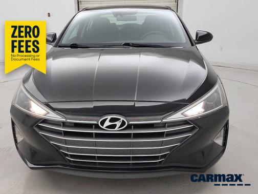 Black 2019 Hyundai ELANTRA SEL