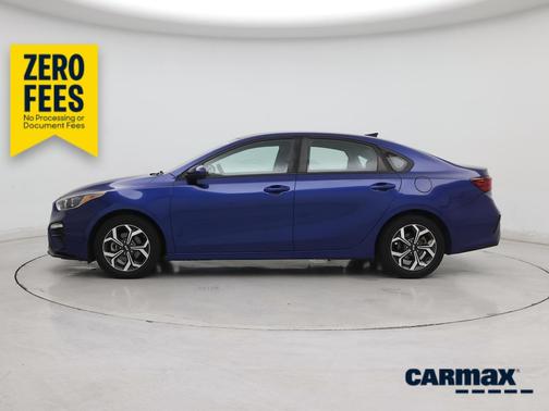 Blue 2019 Kia Forte LXS