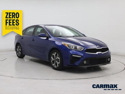 Blue 2019 Kia Forte LXS