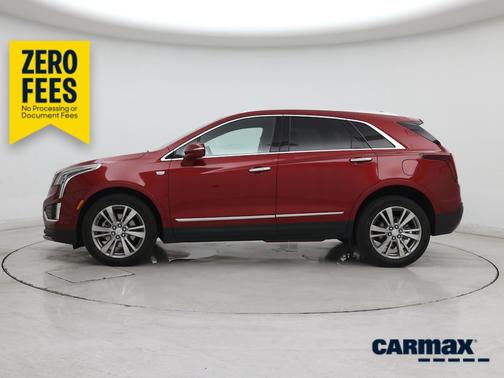 Red 2023 Cadillac XT5 Premium Luxury