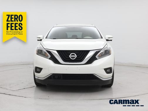 White 2018 Nissan Murano SL