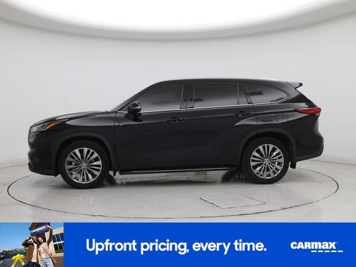 Black 2020 Toyota Highlander Platinum