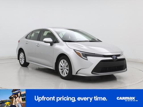 Silver 2024 Toyota Corolla Hybrid XLE