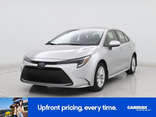 Silver 2024 Toyota Corolla Hybrid XLE
