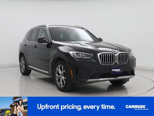 Black 2022 BMW X3 XDrive30i