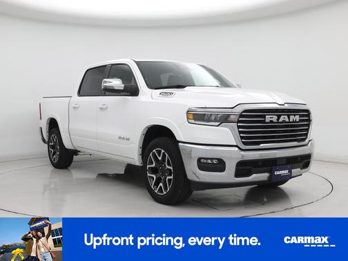 White 2025 RAM 1500 Laramie