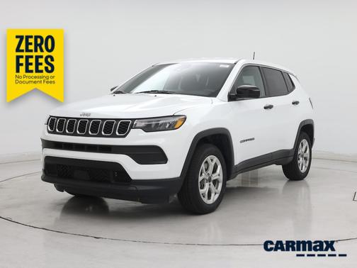 White 2025 Jeep Compass Sport