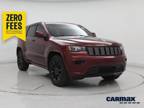 Burgundy 2019 Jeep Grand Cherokee Altitude