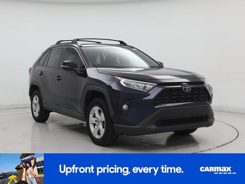 Blue 2019 Toyota RAV4 XLE