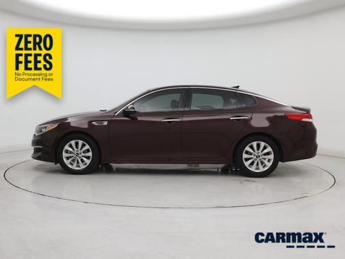 Burgundy 2018 Kia Optima EX