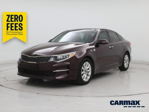 Burgundy 2018 Kia Optima EX
