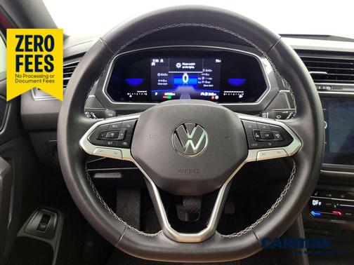 Red 2022 Volkswagen Tiguan SE