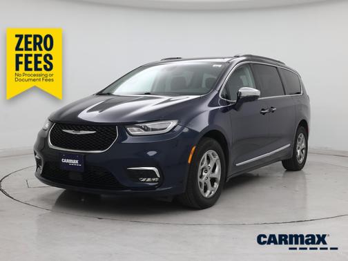 Blue 2022 Chrysler Pacifica Limited