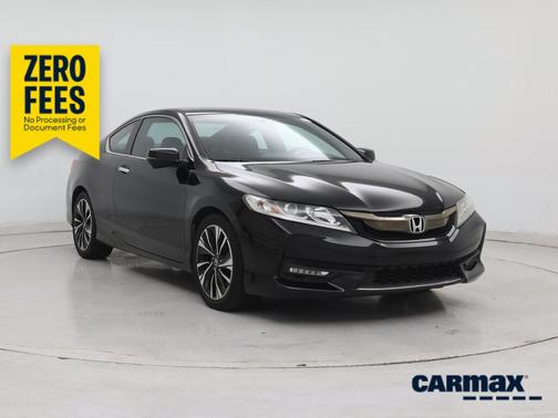 Black 2016 Honda Accord EX