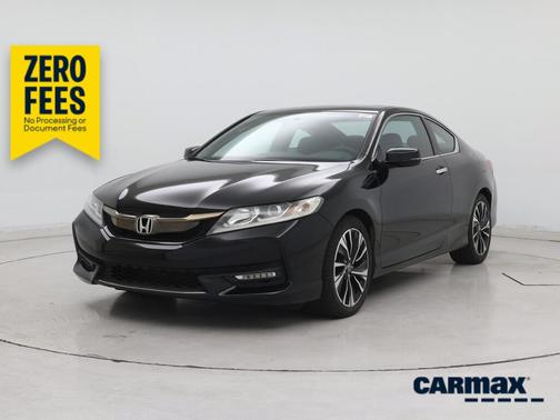 Black 2016 Honda Accord EX