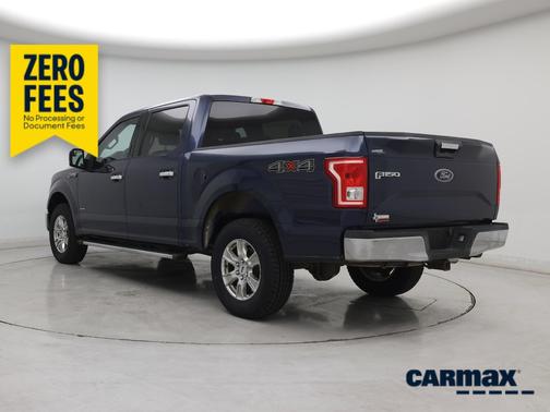 Blue 2015 Ford F-150 XLT