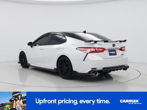White 2020 Toyota Camry TRD