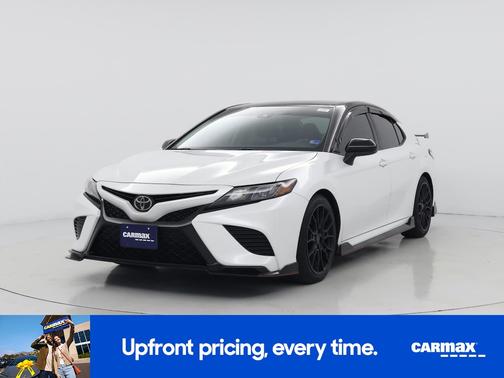 White 2020 Toyota Camry TRD